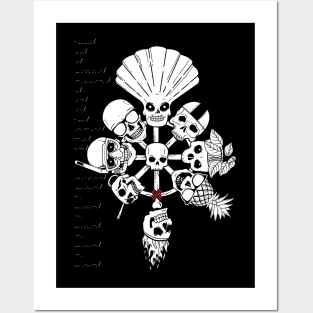 head Skelton for everyone suitable for tshirt sweatshirt sweaters and hoodies Posters and Art